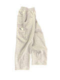 Cozy straight leg sweats grey